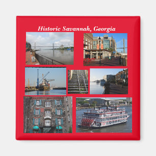 Savannah historique, aimant Géorgie