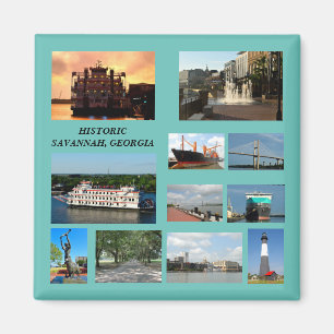 Savannah historique, aimant Géorgie