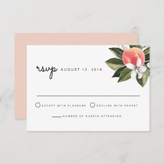 Savannah - Poche d'aquarelle blanc Floral carte RS (Devant / Derrière)