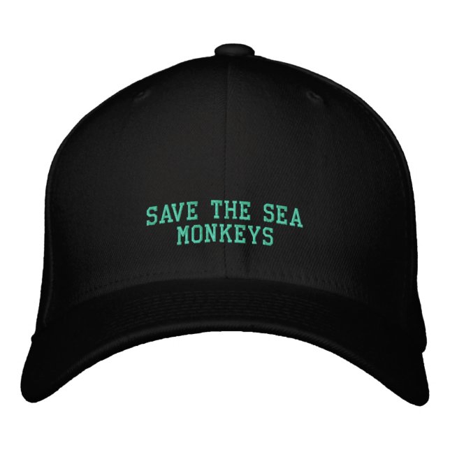 SAVE SEA MONKEYS - CASQUETTE (Devant)