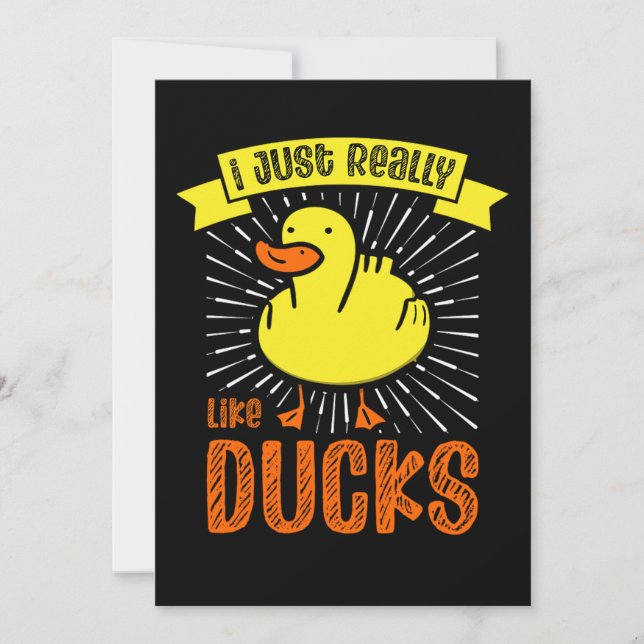 Save The Date 03.Rubber duck for a Duck Lovers (Devant)