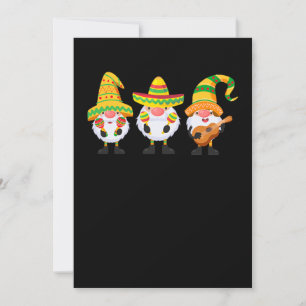 Save The Date 10.Cinco De Mayo Trois Gnomes Mexicains Gnome