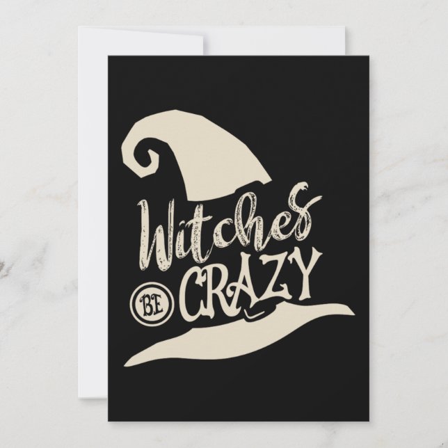 Save The Date 17.Halloween Funny Witches be crazy (Devant)