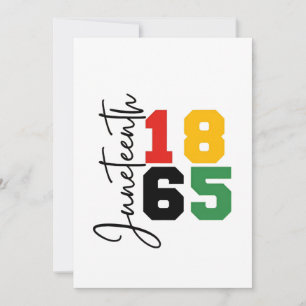 Save The Date 1865 Le Véritable Jour de l'Indépendance