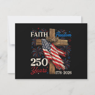 Save The Date 250 Ans de Foi et de Liberté Chemises du 4 juillet