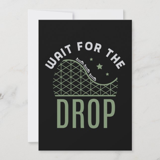 Save The Date 27. Roller coaster Wait For the Drop (Devant)