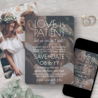 2 Amour de photo est patient Réception de mariage
