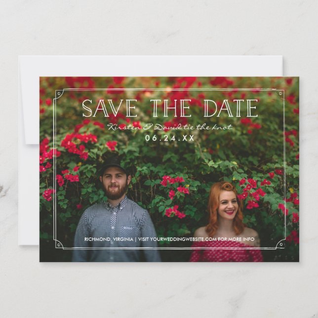 Save The Date 2 photo | Mariage de Doodles romantiques Sauvez la