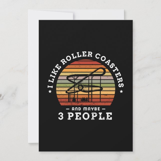 Save The Date 31.I Like Roller Coasters And Maybe 3 People (Devant)