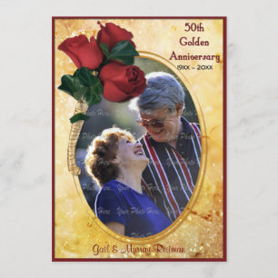 Save The Date 50e anniversaire d'or