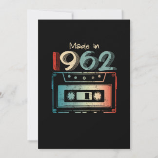 Save The Date 60 Cadeaux Anniversaire Année Vieux Fabriqué en 19