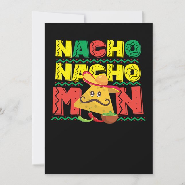 Save The Date 64.Cinco De Mayo Nacho Nacho Man Nacho (Devant)