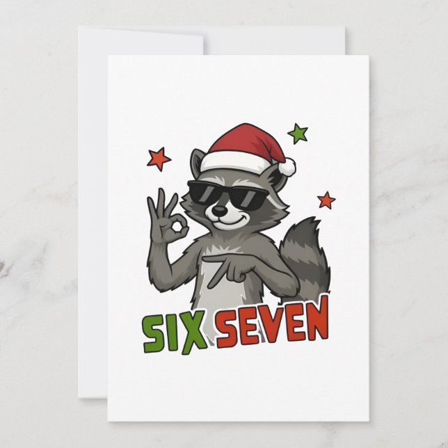 Save The Date  6 7 Six Seven Main Génération Z Alpha Raton Laveu (Devant)