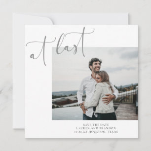 Save The Date À Dernière Calligraphie