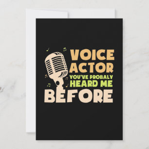 Save The Date Acteur vocal