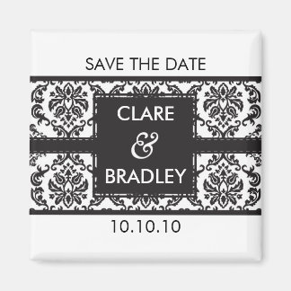 SAVE THE DATE :: aimant :: damask - noir