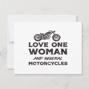Save The Date Aimer une femme et plusieurs motos essentiel