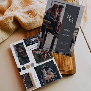 Save The Date Album minimaliste neutre 4 Photo