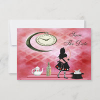 Alice & Flamant Rose Mariage Épargnez la Date