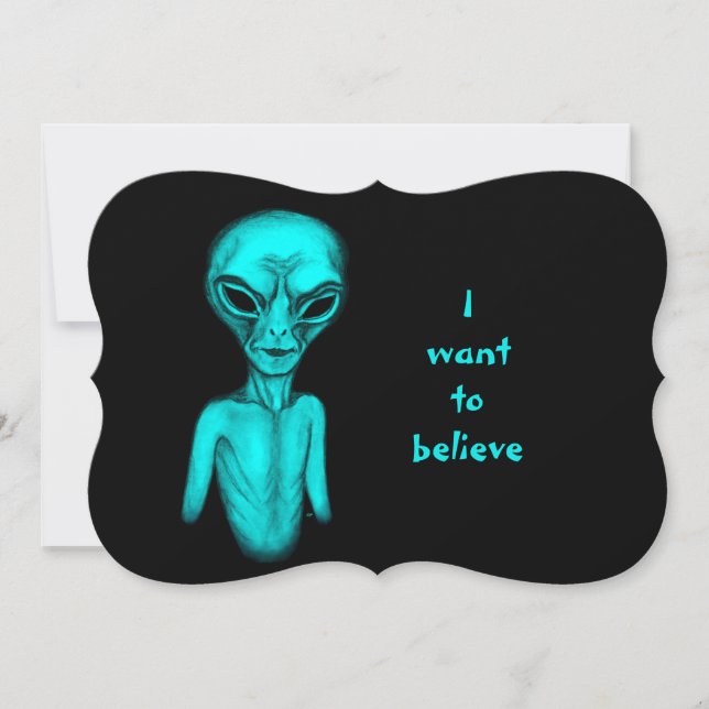 Save The Date Alien, Je veux croire, Enregistrer la date (Devant)