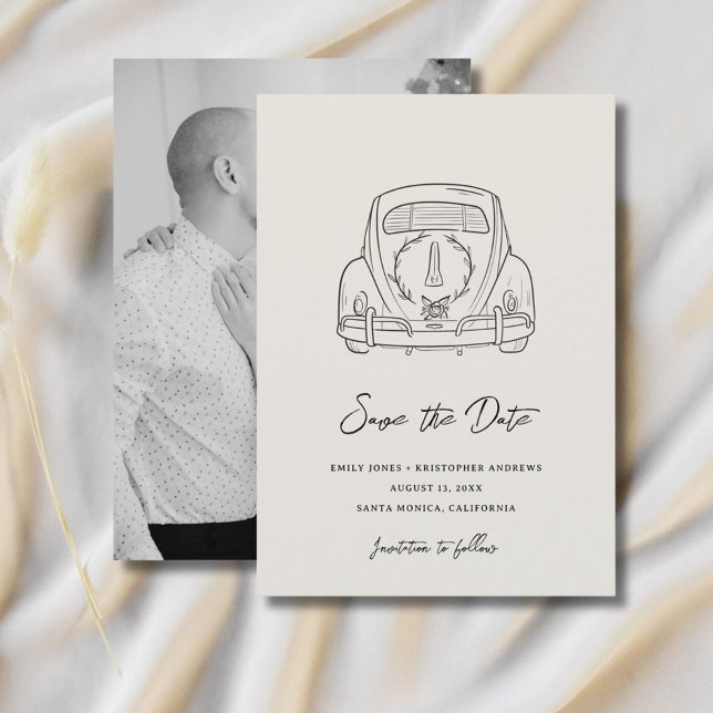 Save The Date Aller à la Chapelle Photo de Mariage  (Créateur téléchargé)