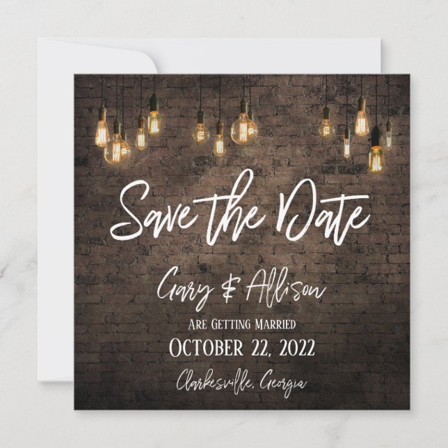 Save The Date Allison & Gary V5 (Devant)
