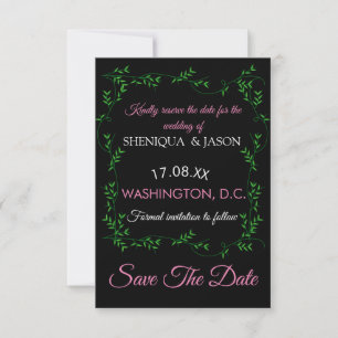 Save The Date Alpha Kappa Alpha - Enregistrer L'Invitation Date