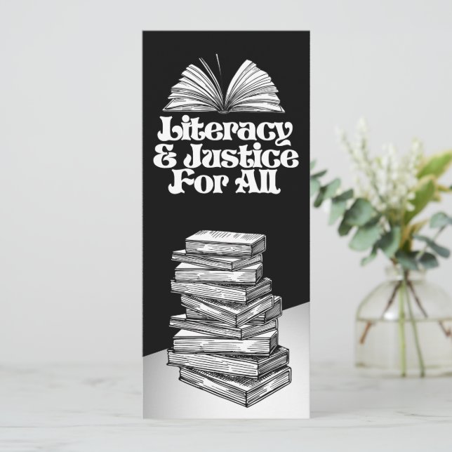 Save The Date Alphabétisation et justice pour tous les Signets (Debout devant)