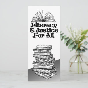 Save The Date Alphabétisation et justice pour tous les Signets