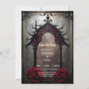 Save The Date Amour Éternel Gothique