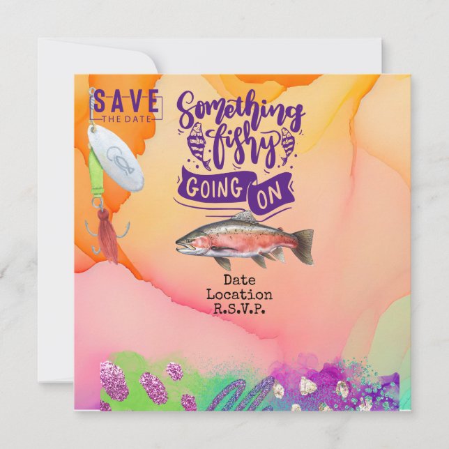 Save The Date Anniversaire des amoureux de la pêche avec l'aquar (Devant)