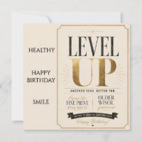 Anniversaire drôle pour les amis – Niveau d'âge dé