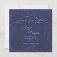 Annonce de mariage à faire soi-même "Save the Date