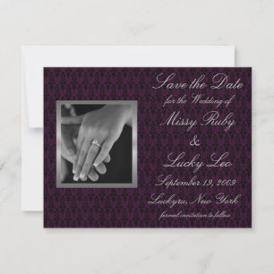 Save The Date Annonce de sauvegarde de la date