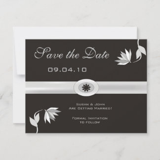 Save The Date Annonce élégante de mise à jour de date
