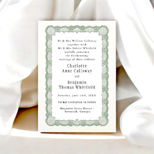 Save The Date Annonce officielle de rendez-vous de mariage en de