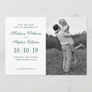 Save The Date Aquarelle vintage Peony - Enregistrer la date