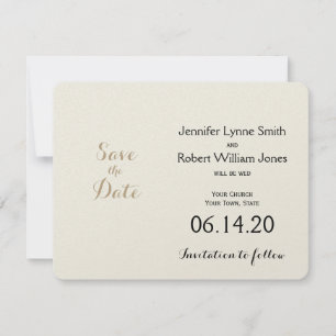 Save The Date Arbre celtique de la vie Gold Wedding Enregistrer