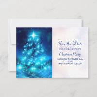 Arbre de Noël bleu électrique moderne