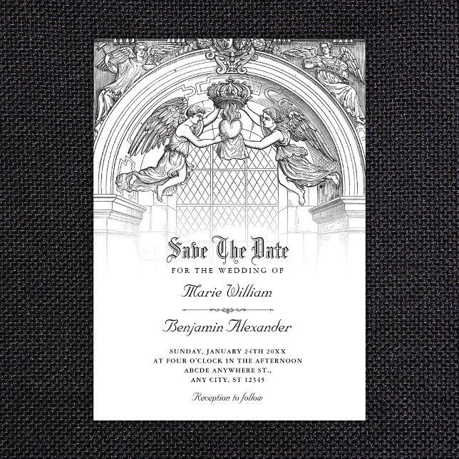 Save The Date arc baroque vintage  (Créateur téléchargé)