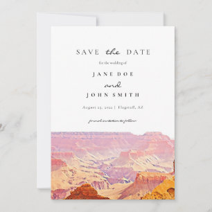 Save The Date Arizona Grand Canyon Enregistrer La Date