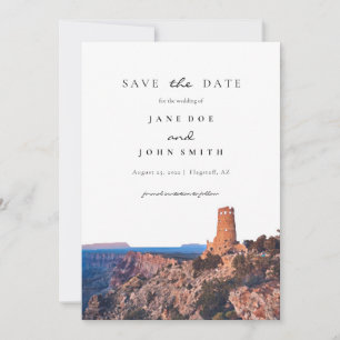 Save The Date Arizona Grand Canyon Enregistrer La Date