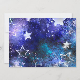 Save The Date Arrière - plan spatial avec étoiles