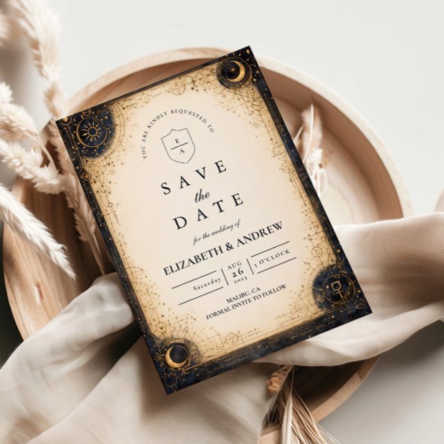 Save The Date Astral Night Wedding (Créateur téléchargé)