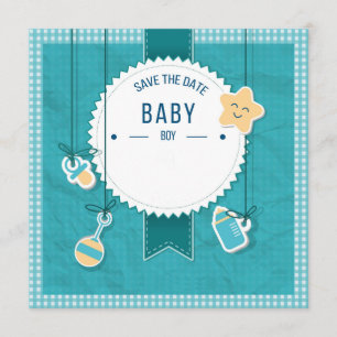 Save The Date - Baby Boy