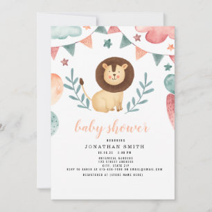 Save The Date Baby shower , Aquarelle