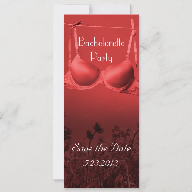 Save The Date Bachelorette (Devant)