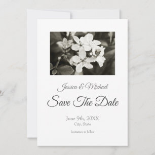 Save The Date Ballerina Blossoms Vintages