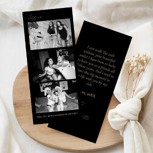 Save The Date Bande de photos de proposition de Matrone d'Honneu