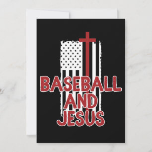 Save The Date Baseball et Jésus chrétien
